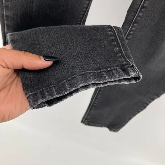 White House Black Market Women’s Black Wash Skinny Stretch Jegging Jeans Small - Picture 6 of 14